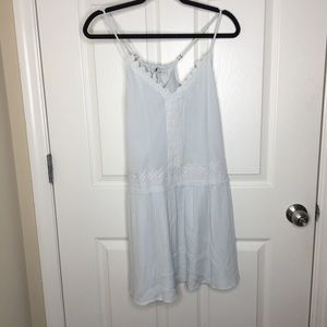 Baby blue dress